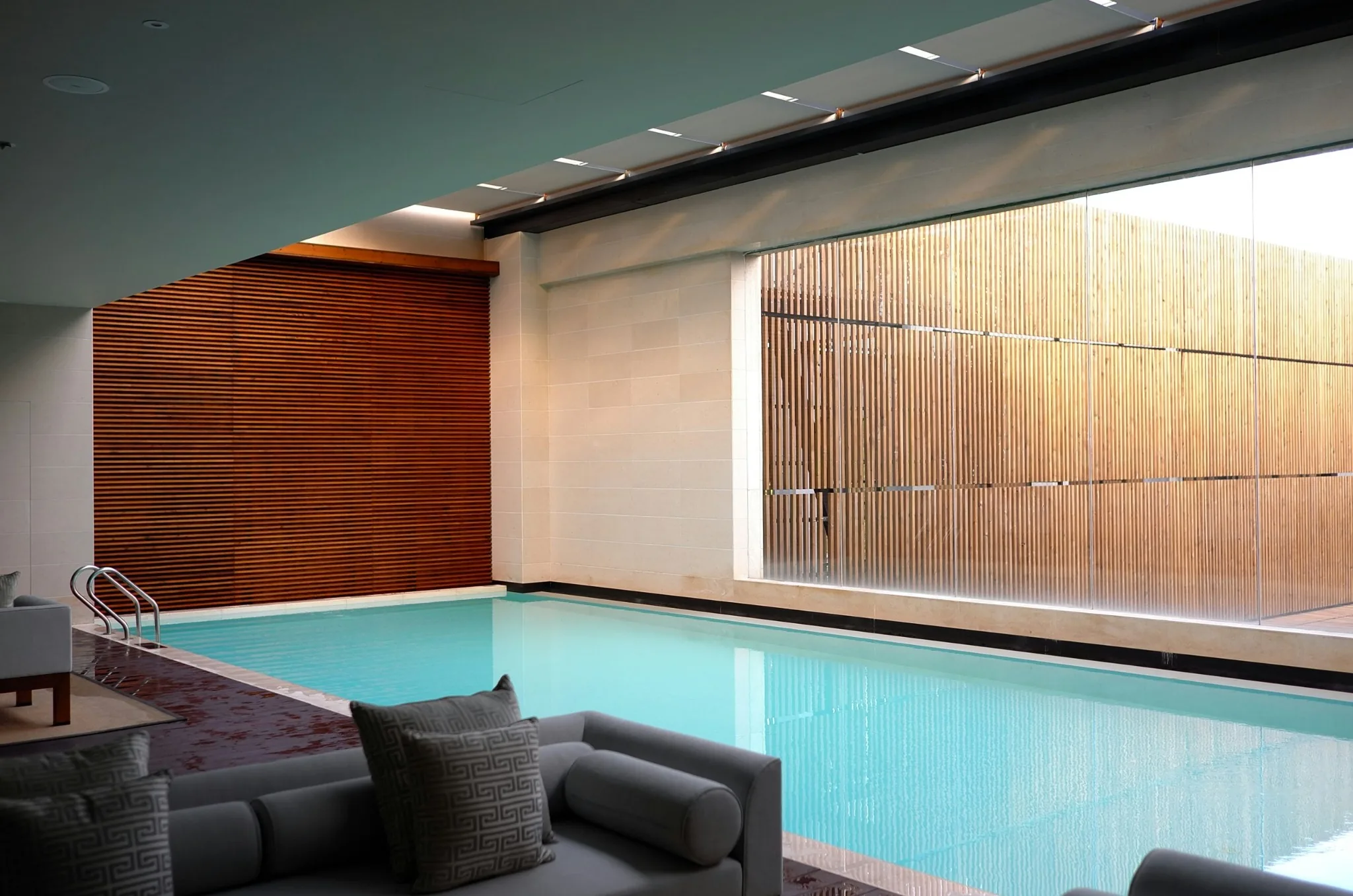 Pool renovation and outdoor living finish